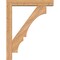 Ekena Millwork Balboa Block Smooth Bracket w/ Offset Brace, Western Red Cedar, 5 1/2"W x 30"D x 38"H BKT0604X30X38BOA05SWR - alternate 3